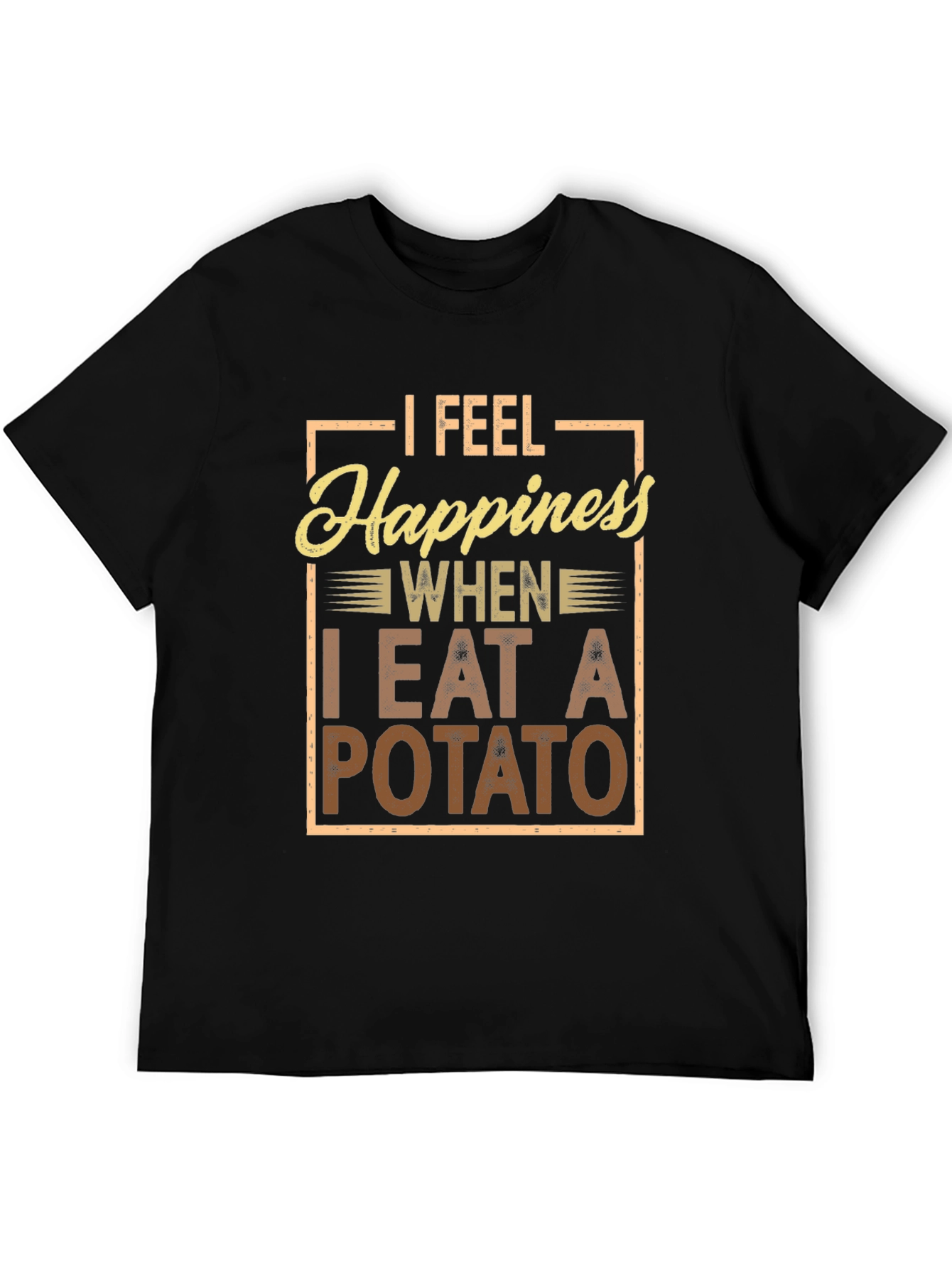 Potato Happiness T-Shirt - Funny Foodie Tee
