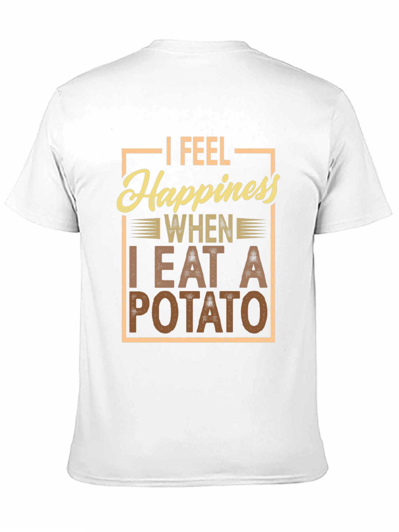 Potato Happiness T-Shirt - Funny Foodie Tee