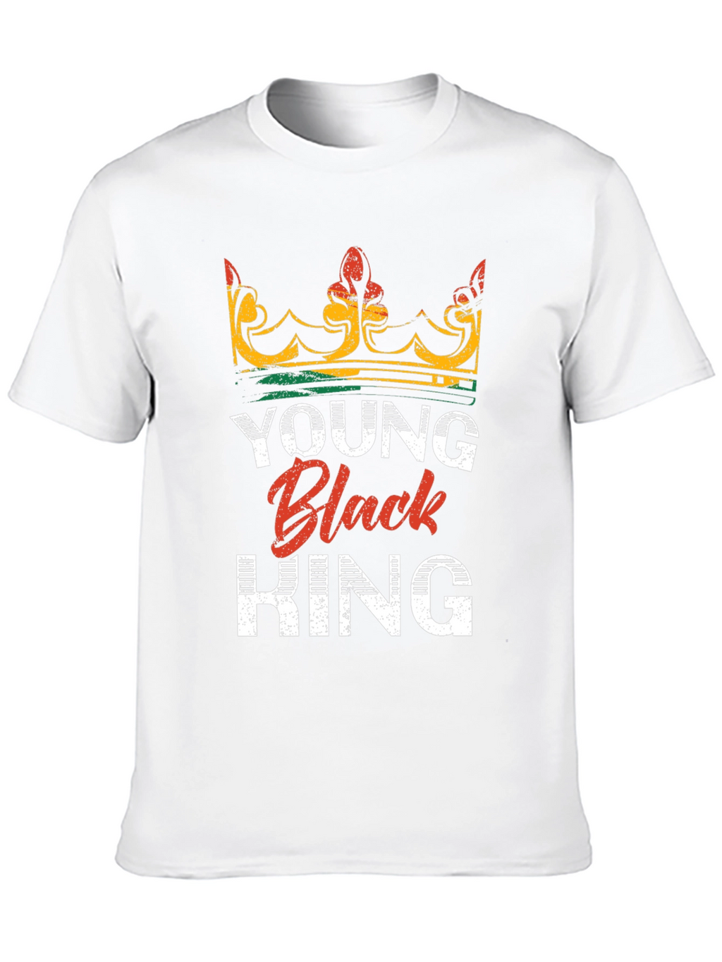 Young Black King Graphic Tee