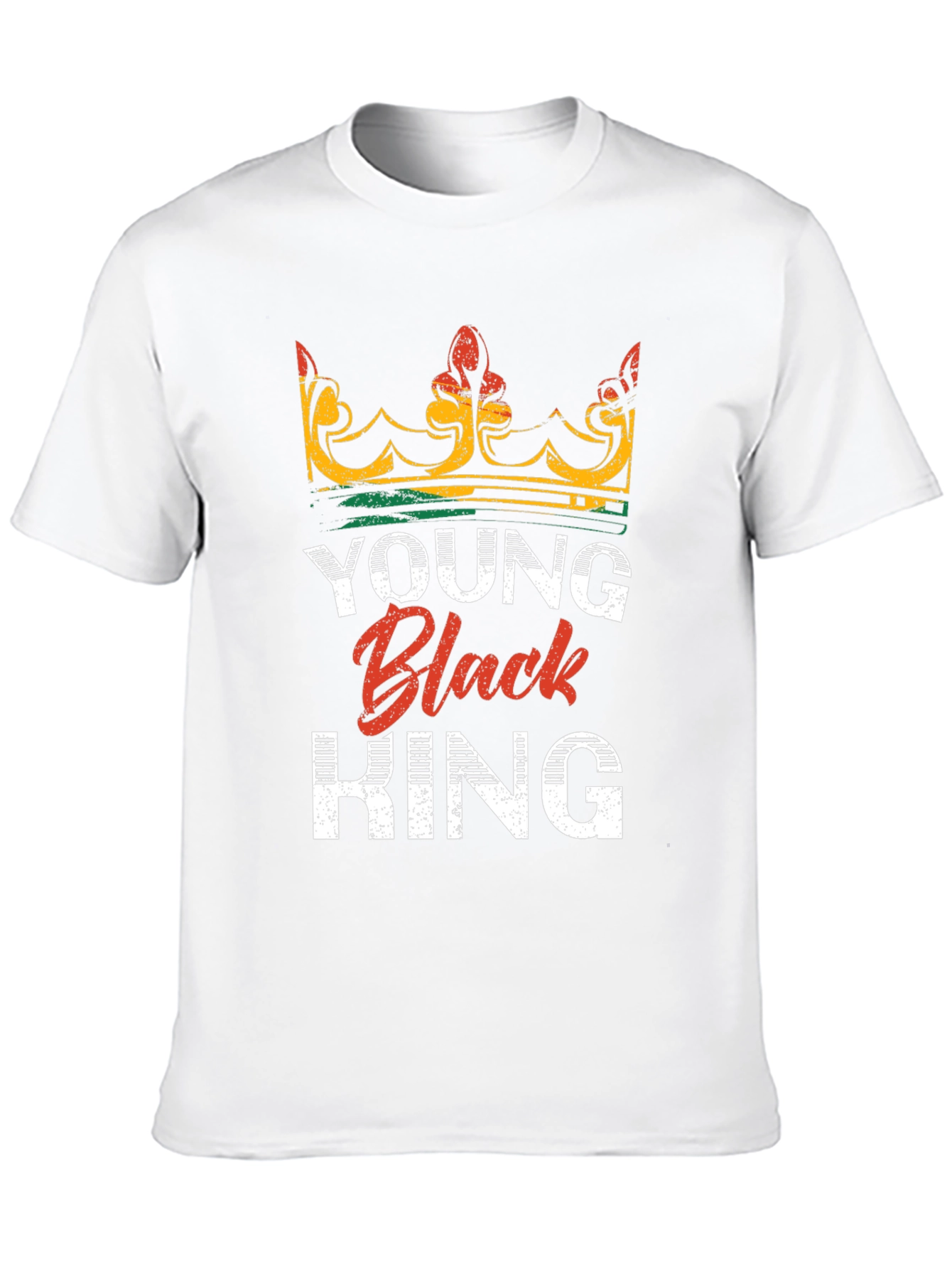 Young Black King Graphic Tee