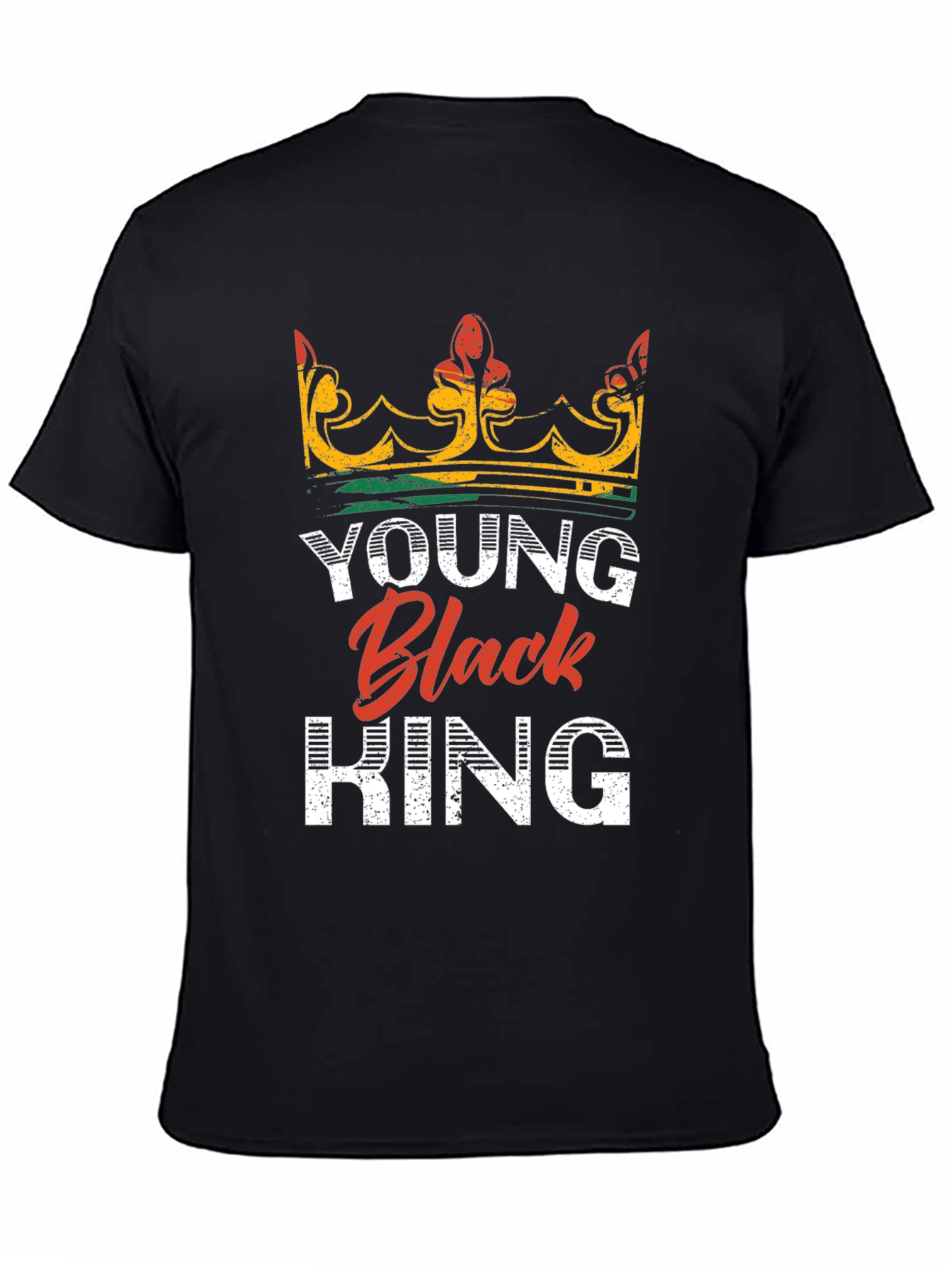 Young Black King Graphic Tee