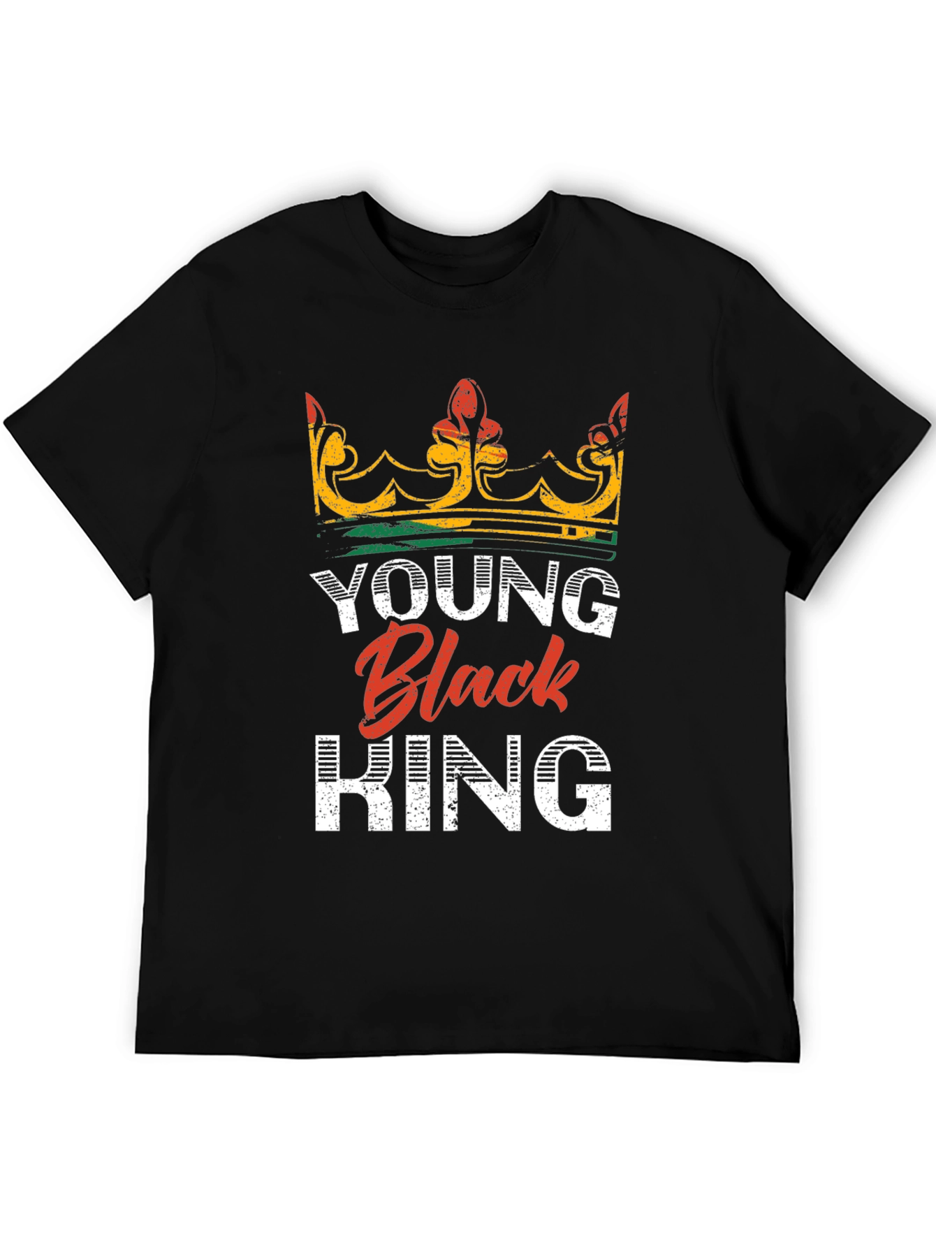 Young Black King Graphic Tee