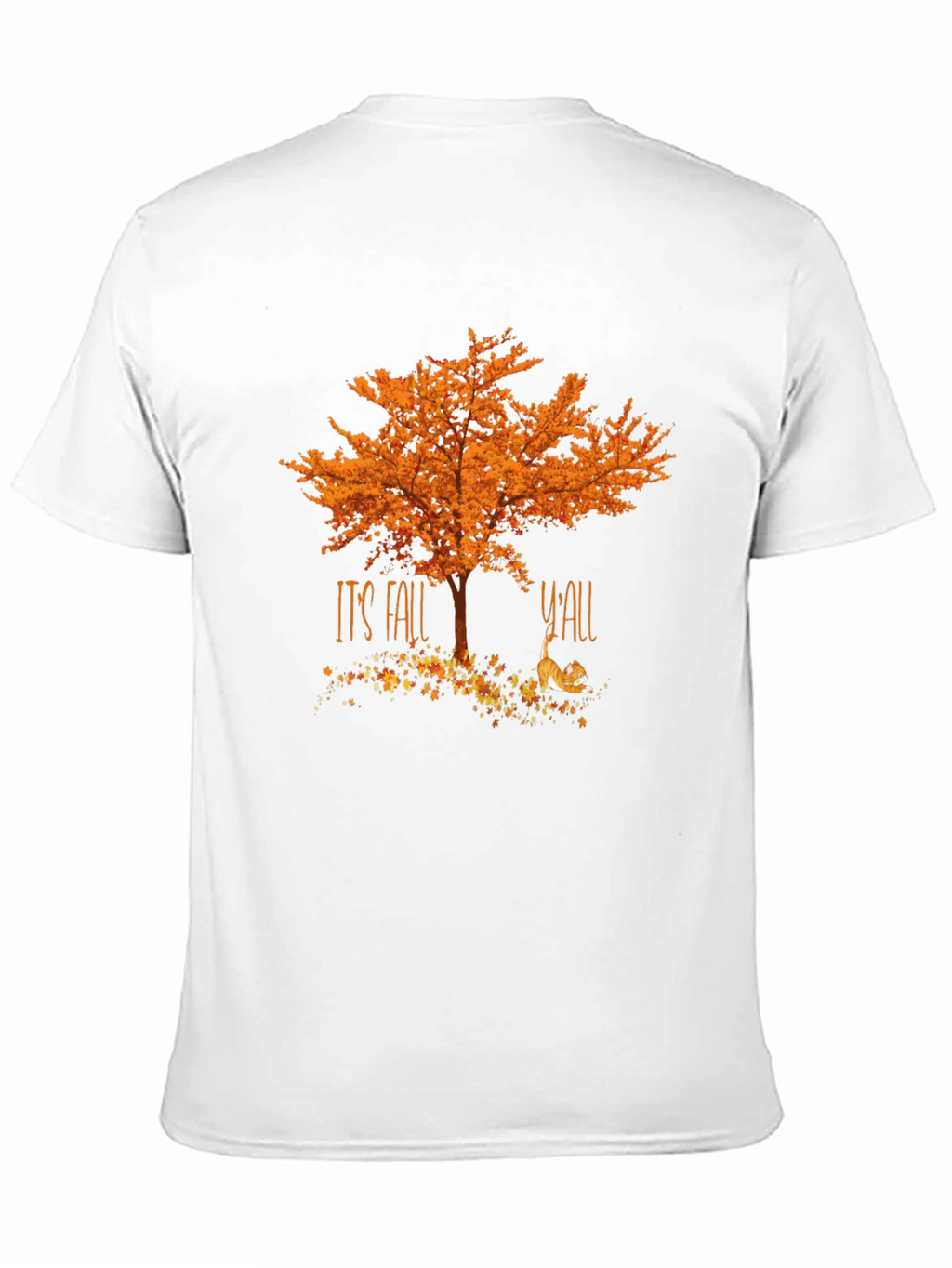 Its Fall Yall Tree Cat T-Shirt