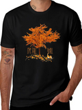 Its Fall Yall Tree Cat T-Shirt