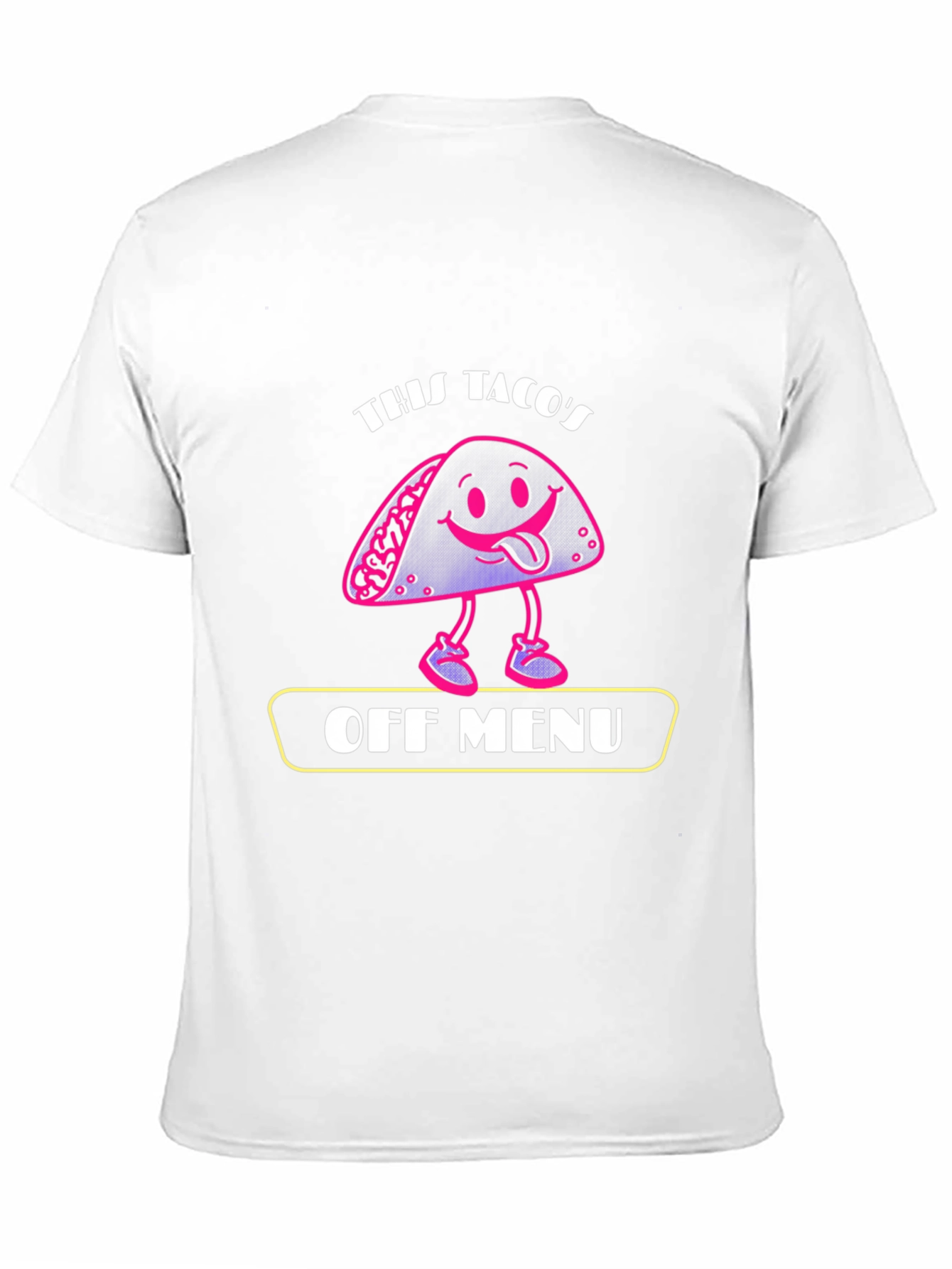 Funny Taco Graphic Tee - Off Menu Humor T-Shirt