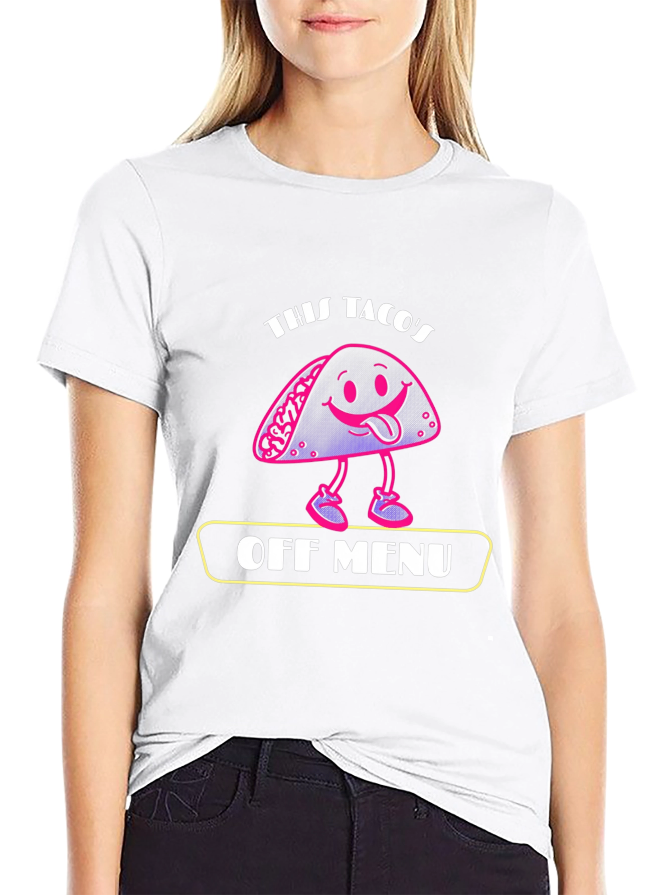 Funny Taco Graphic Tee - Off Menu Humor T-Shirt