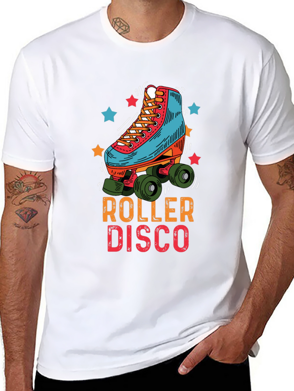Roller Disco T-Shirt - Retro Skate Style