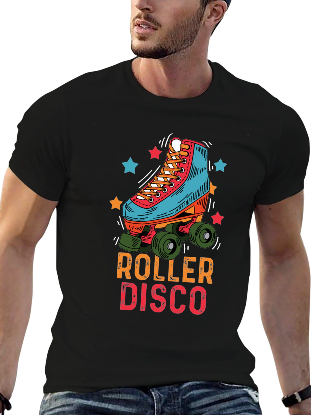 Roller Disco T-Shirt - Retro Skate Style