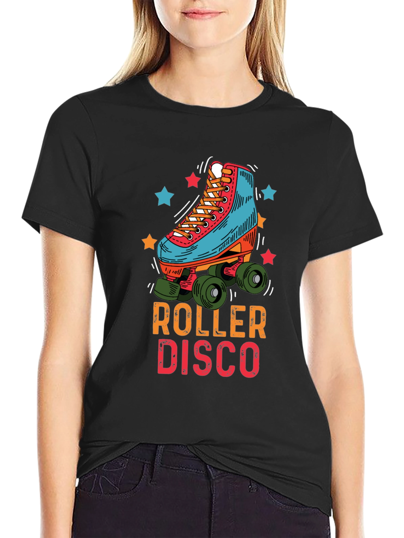 Roller Disco T-Shirt - Retro Skate Style