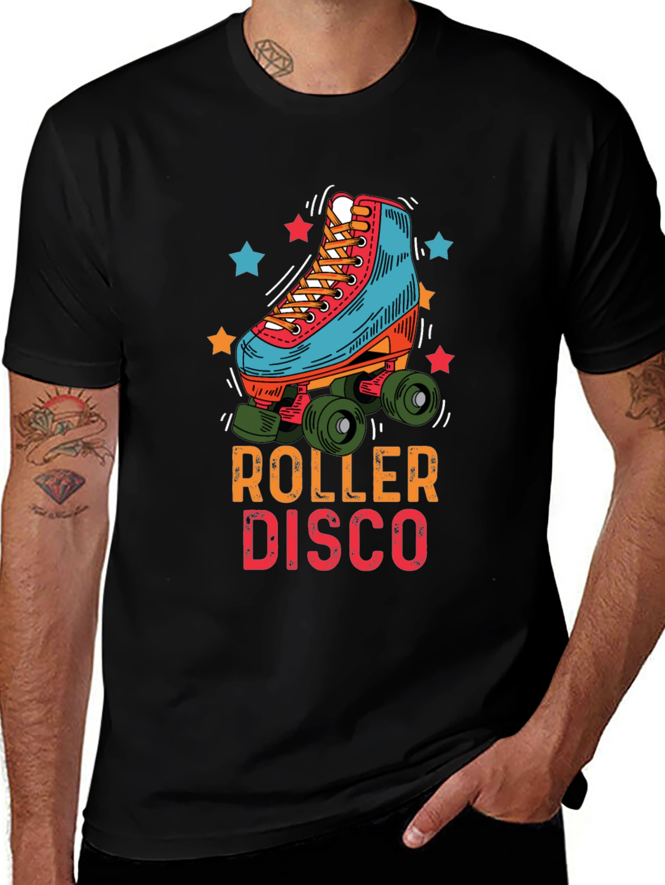 Roller Disco T-Shirt - Retro Skate Style