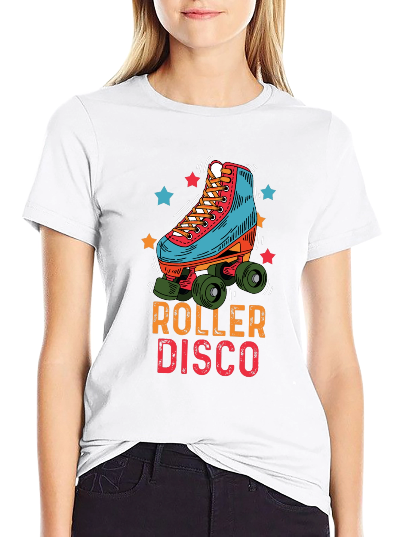 Roller Disco T-Shirt - Retro Skate Style