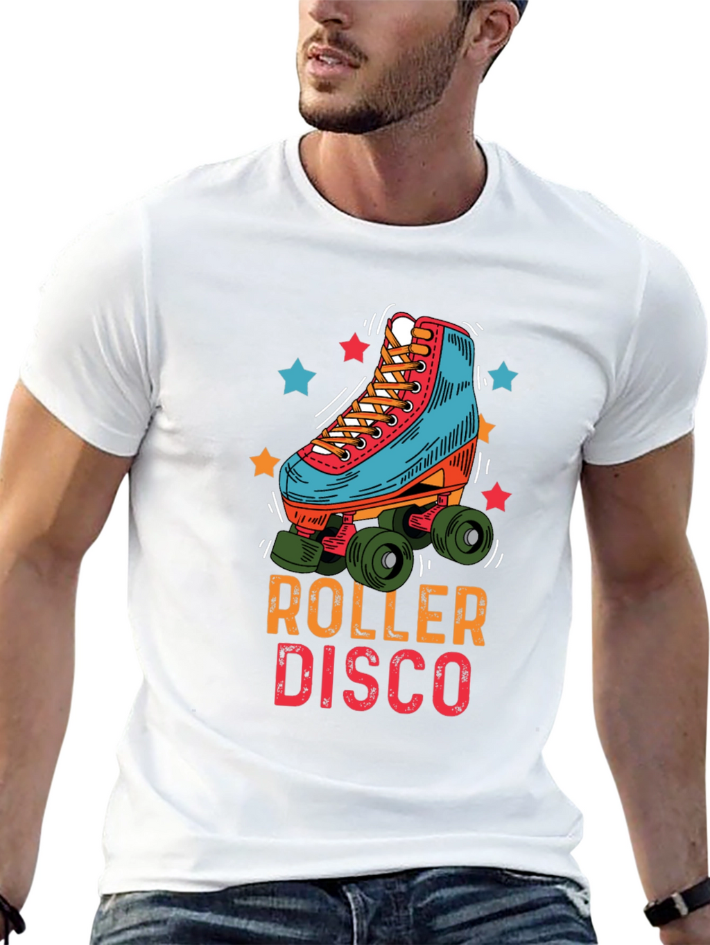 Roller Disco T-Shirt - Retro Skate Style