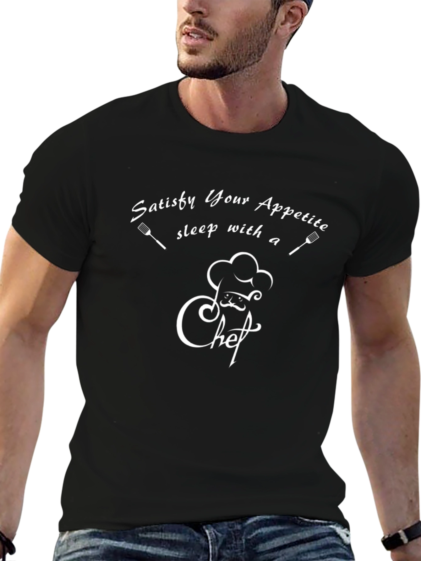 Chef Humor T-Shirt: Satisfy Your Appetite