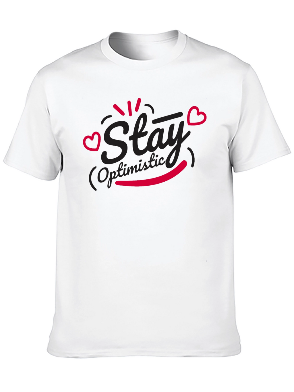 Slay Optimistic Black T-Shirt