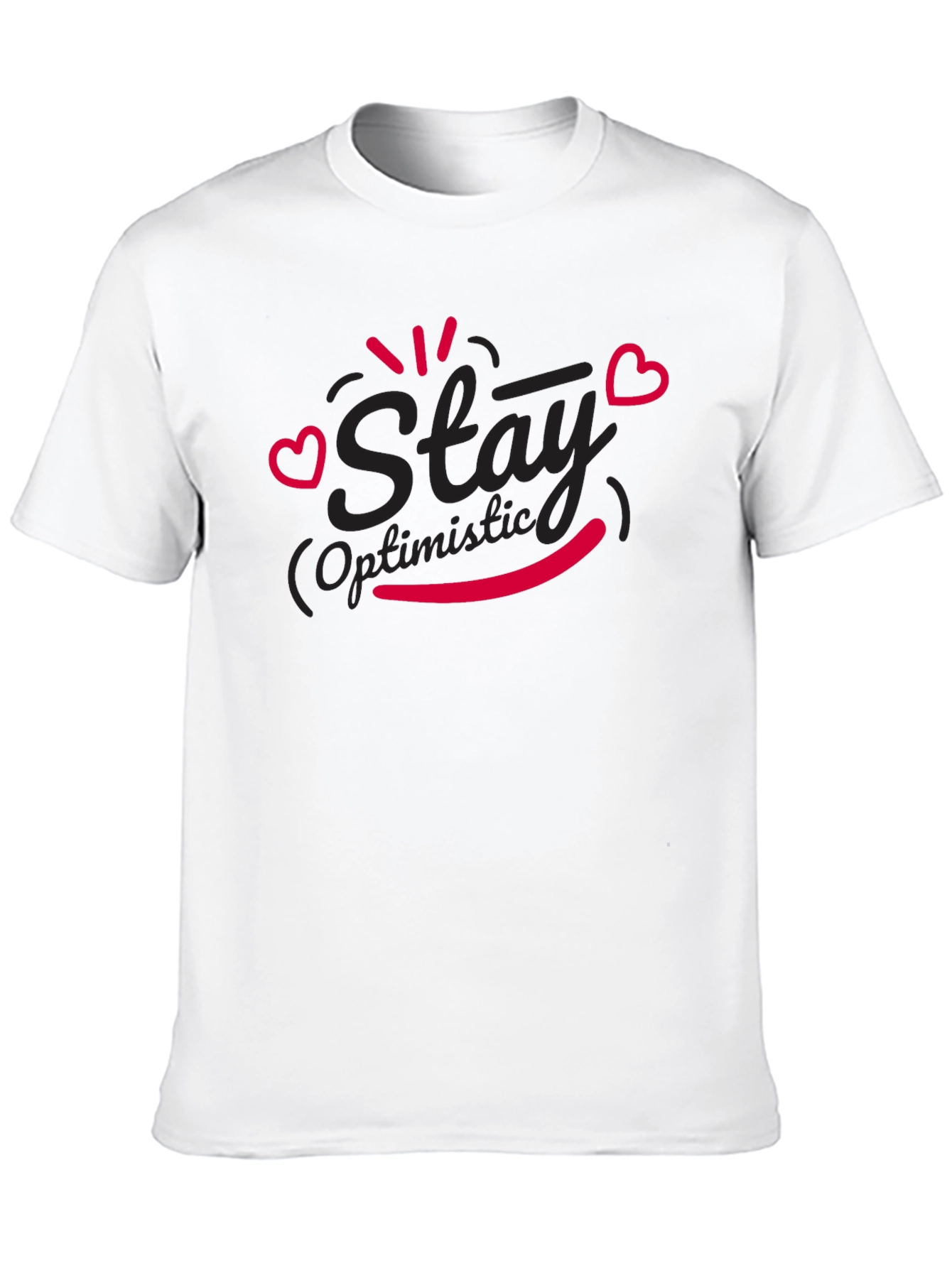 Slay Optimistic Black T-Shirt