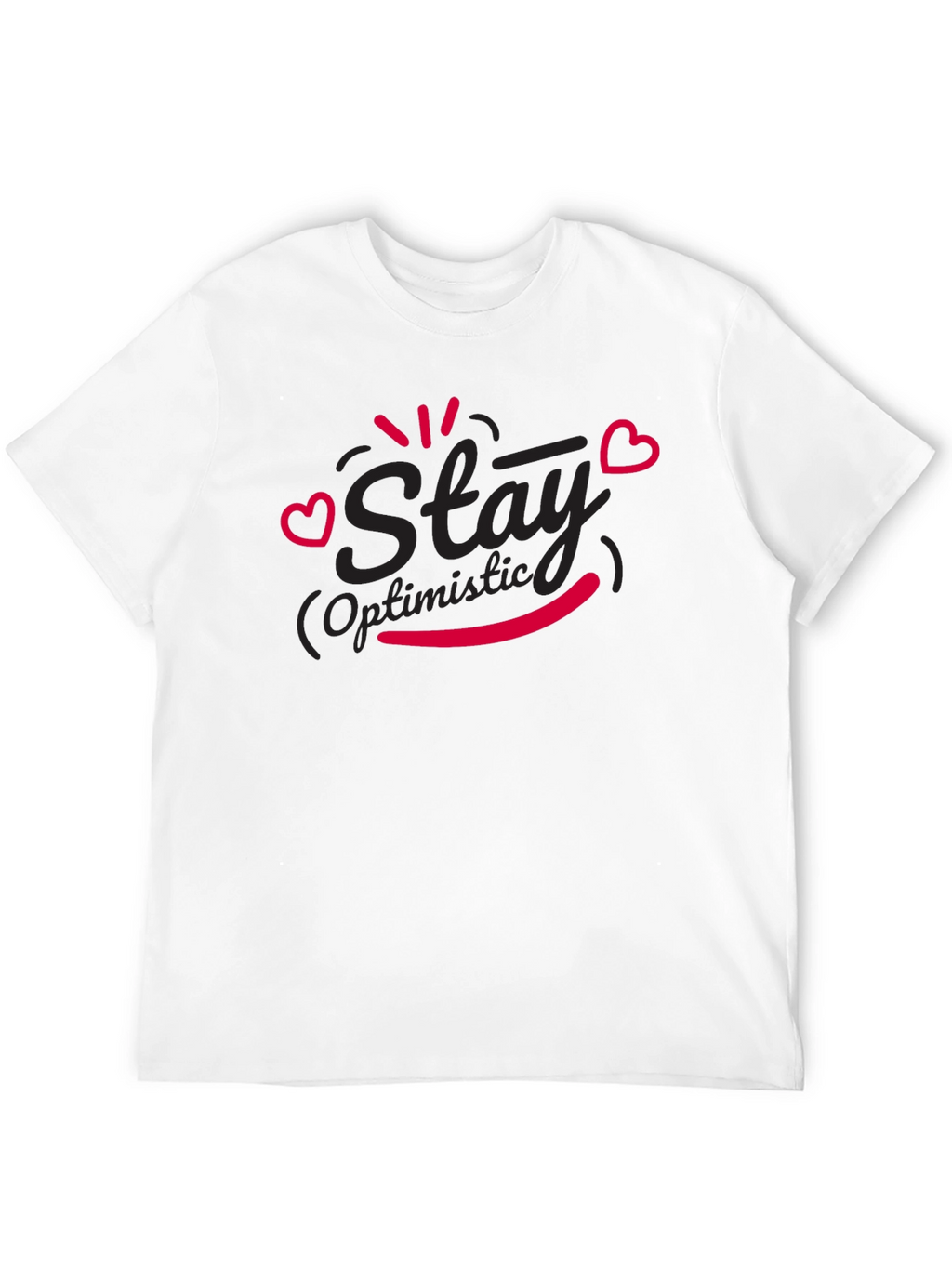 Slay Optimistic Black T-Shirt