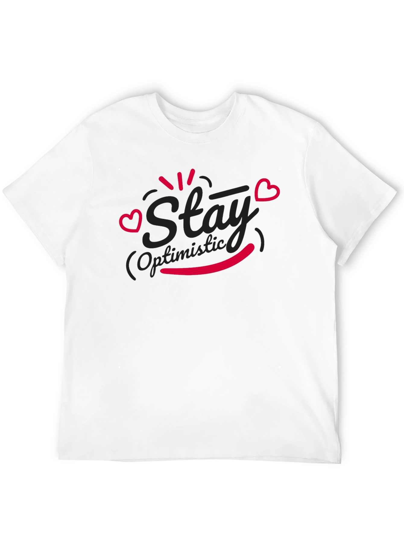 Slay Optimistic Black T-Shirt