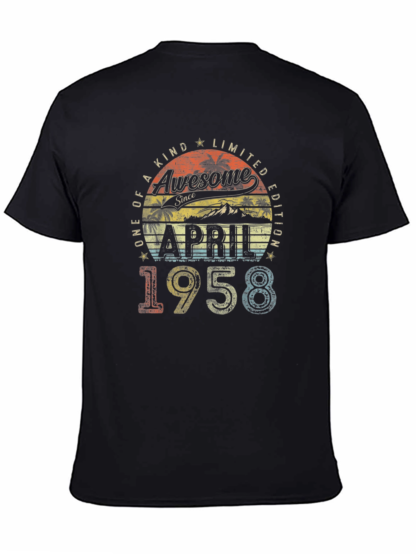 Awesome Since April 1958 Vintage T-Shirt