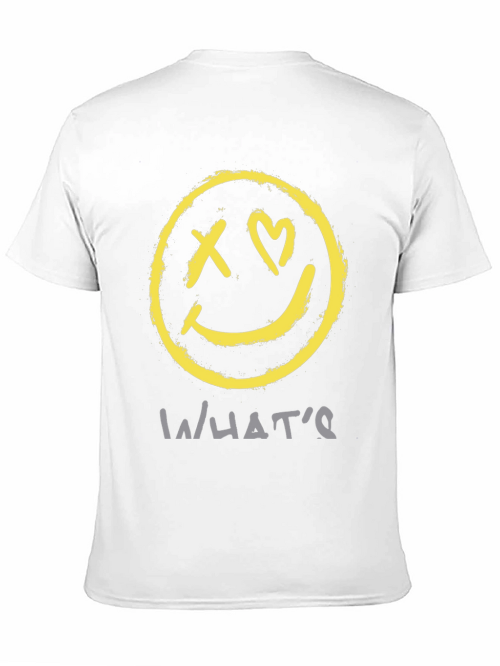 Smiley Face Graphic Tee - Whats Love?