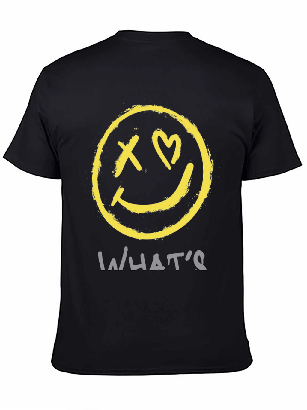 Smiley Face Graphic Tee - Whats Love?