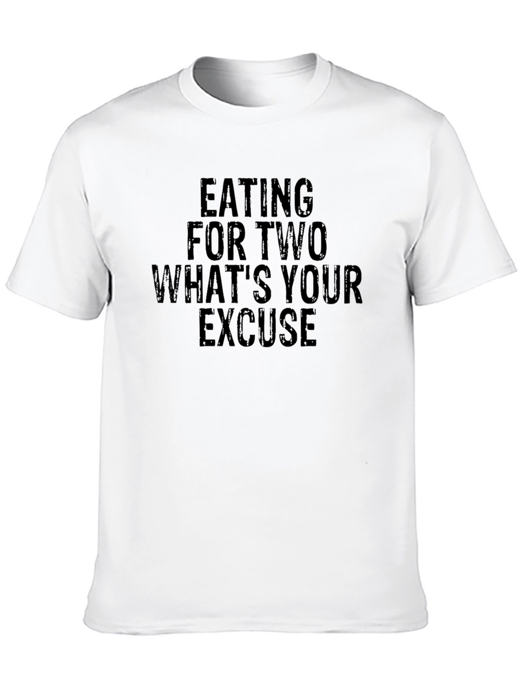 Eating For Two T-Shirt Funny Foodie Tee
