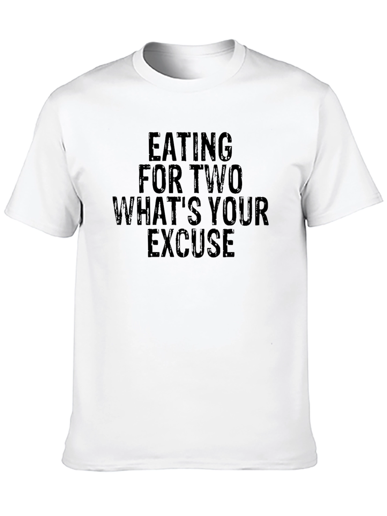 Eating For Two T-Shirt Funny Foodie Tee