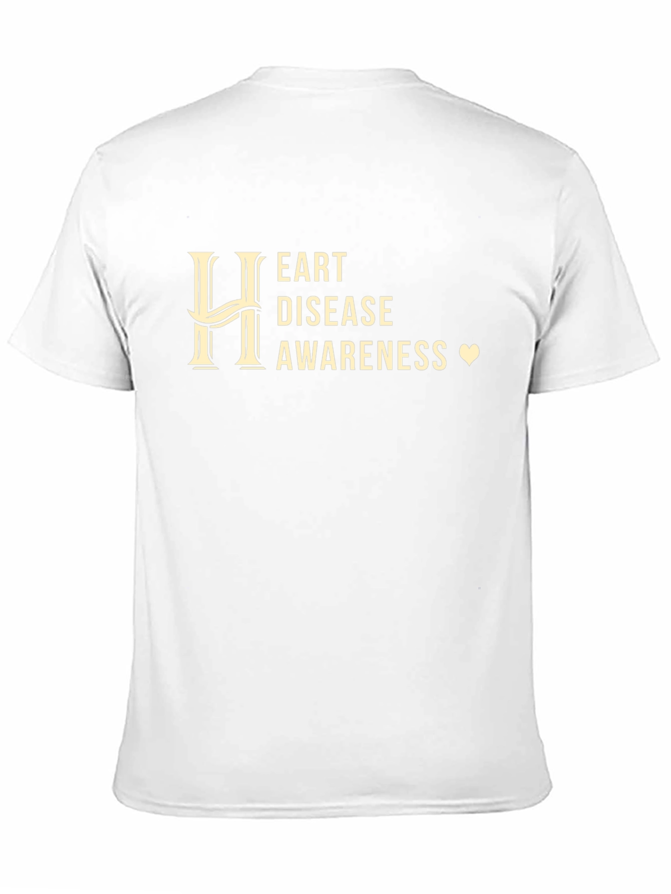 Heart Disease Awareness Graphic Tee