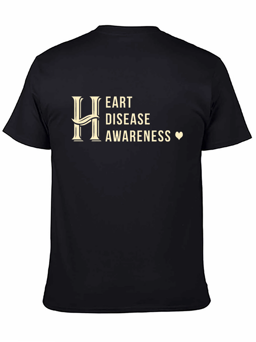 Heart Disease Awareness Graphic Tee