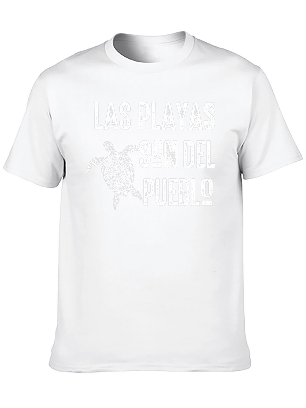 Las Playas Son Del Pueblo Turtle Graphic Tee