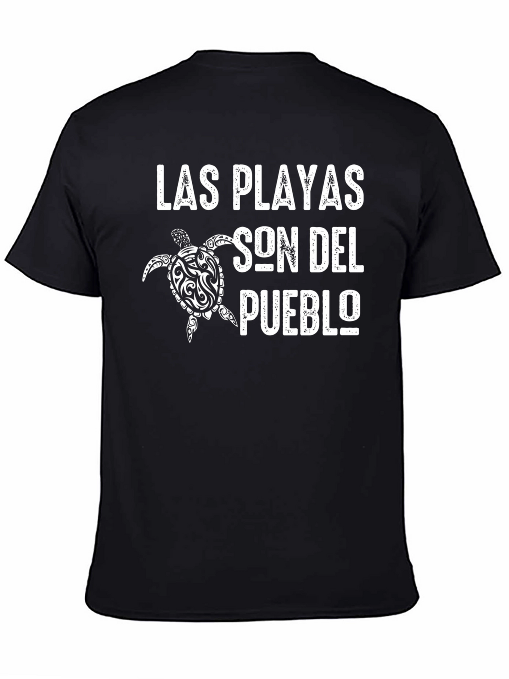 Las Playas Son Del Pueblo Turtle Graphic Tee