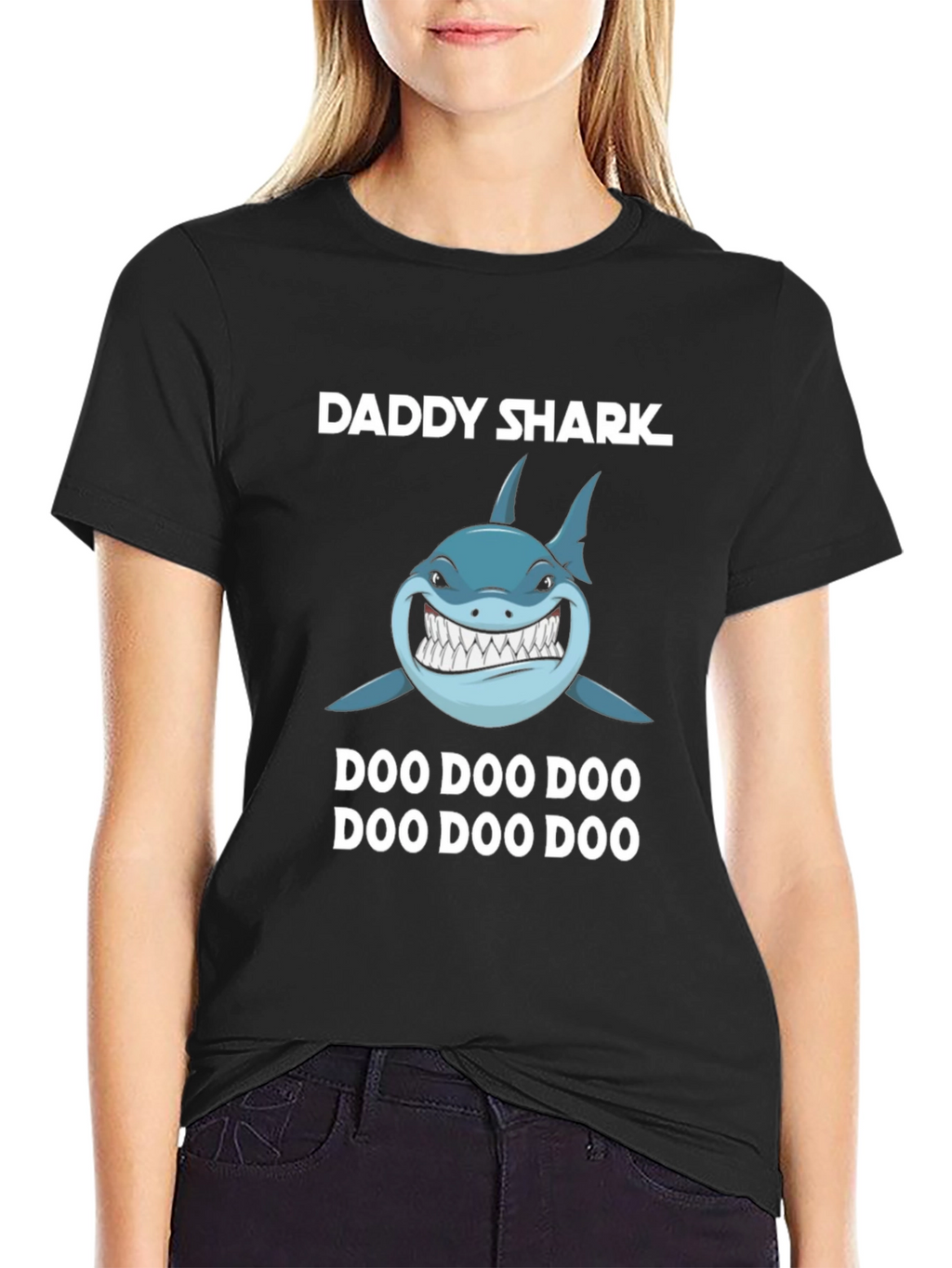 Daddy Shark Doo Doo Graphic Tee