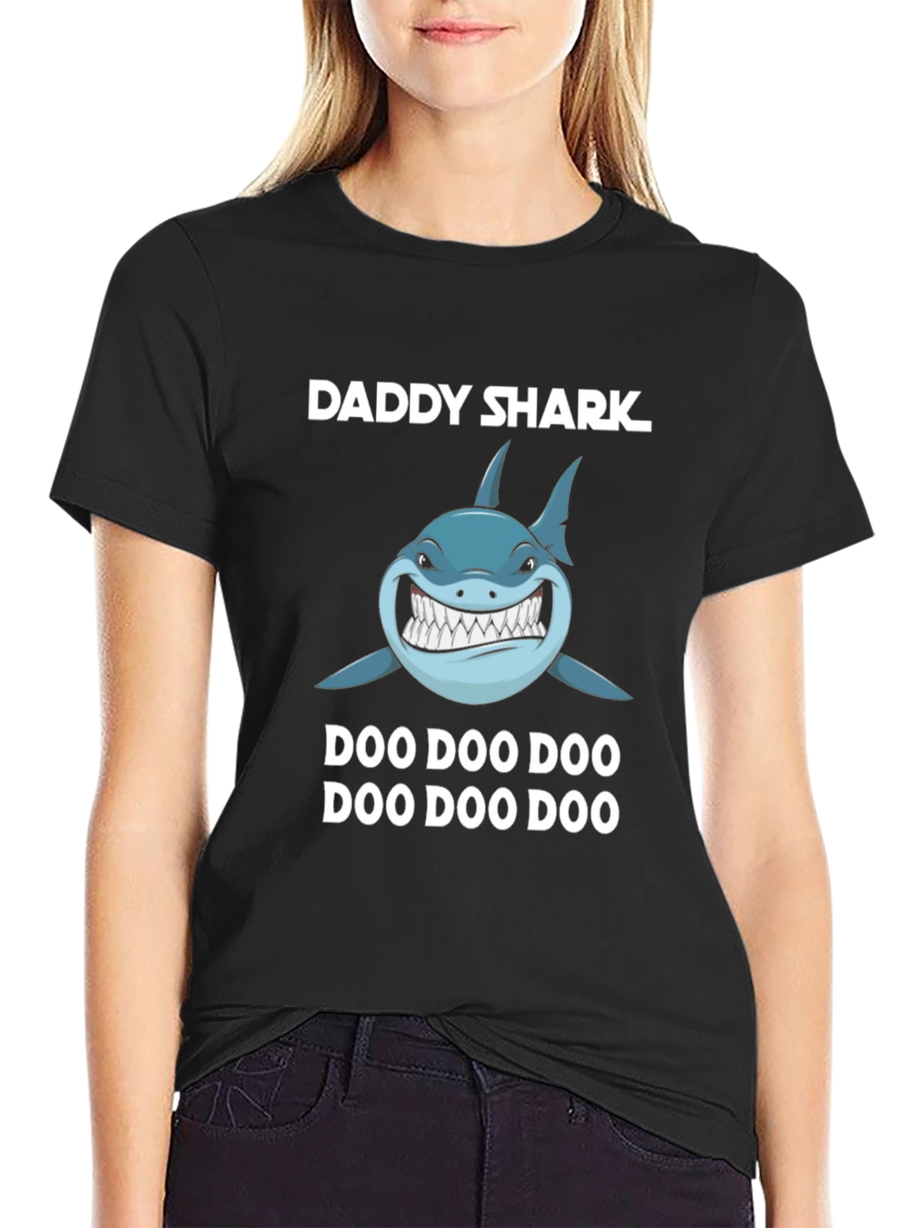 Daddy Shark Doo Doo Graphic Tee
