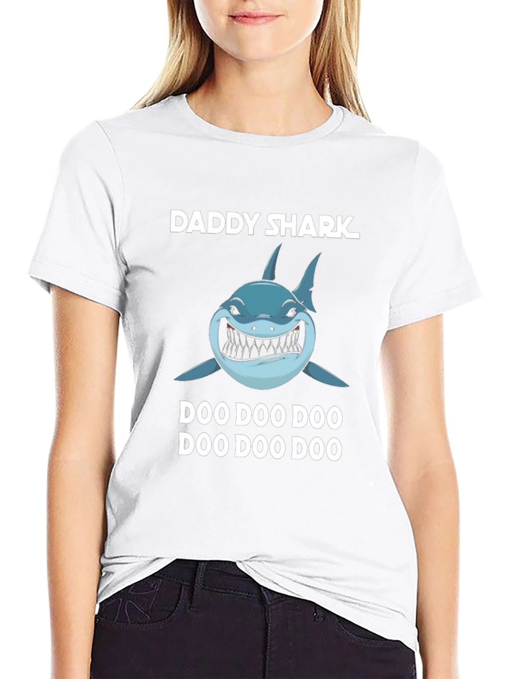 Daddy Shark Doo Doo Graphic Tee