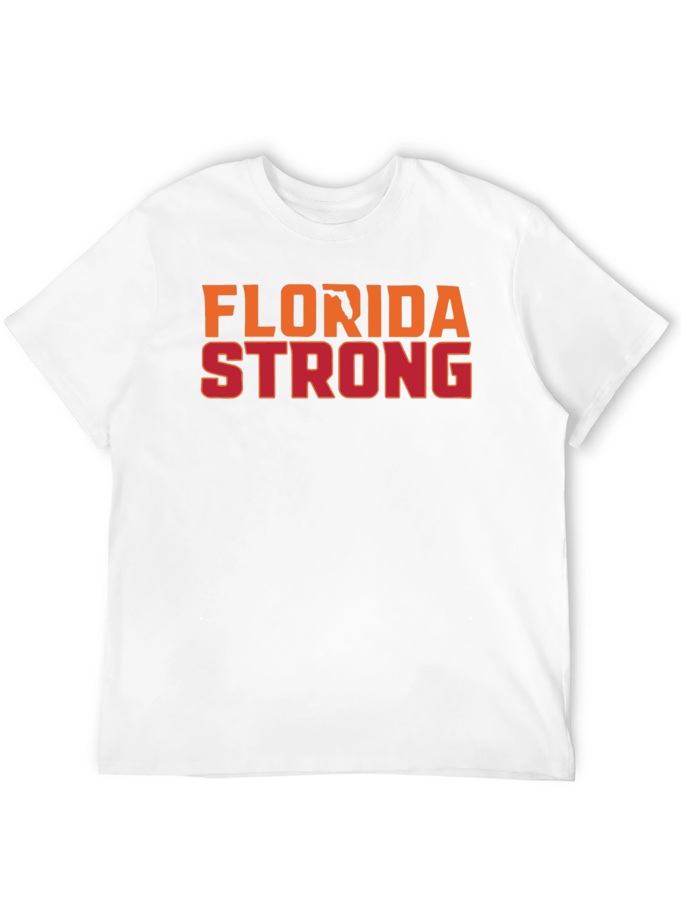 Florida Strong Graphic Tee - Black Cotton