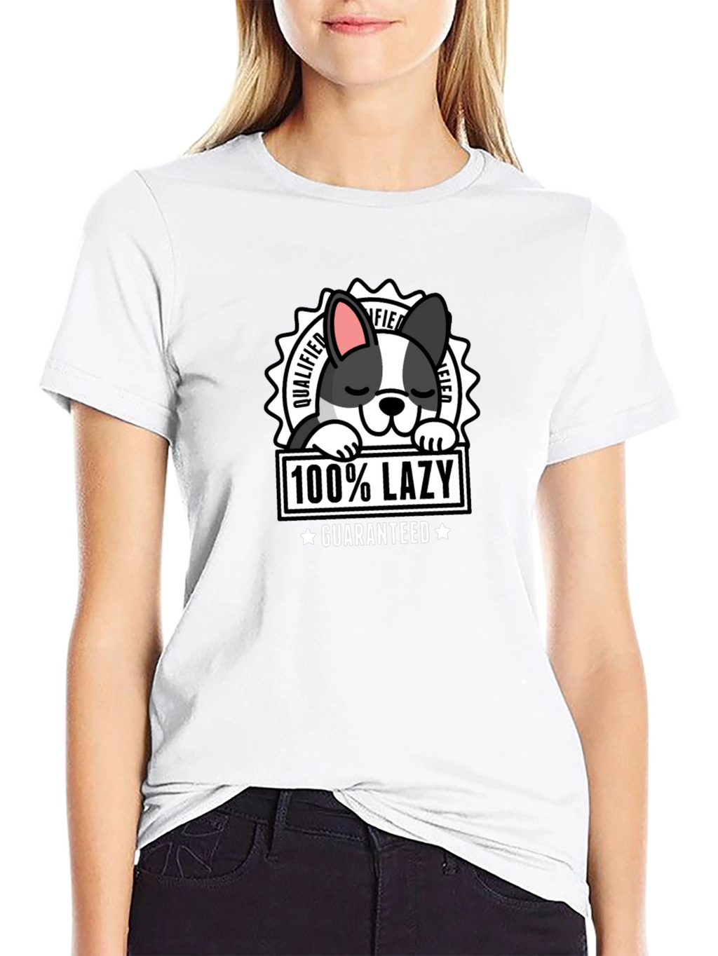 100% Lazy Dog Graphic T-Shirt