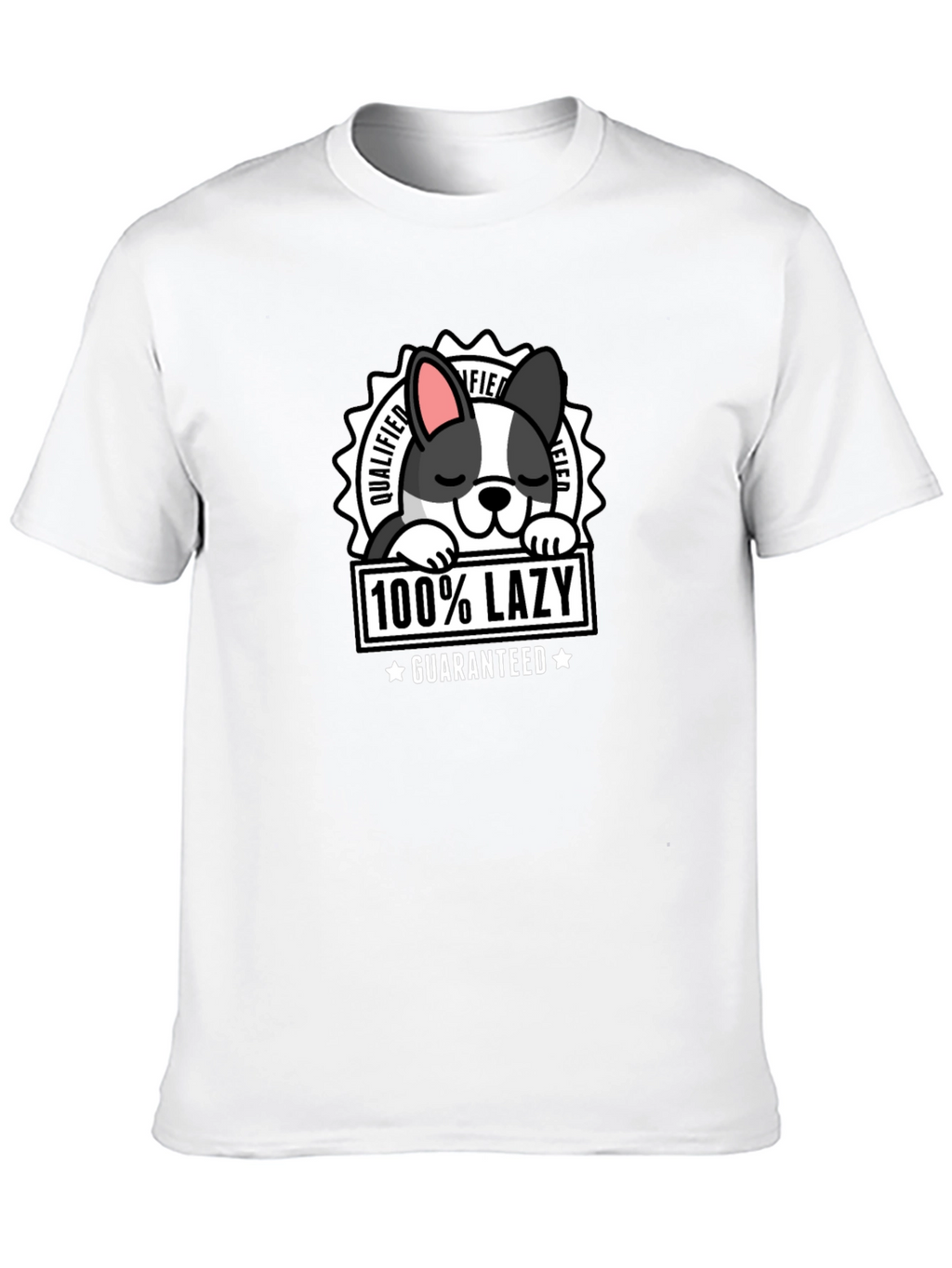 100% Lazy Dog Graphic T-Shirt
