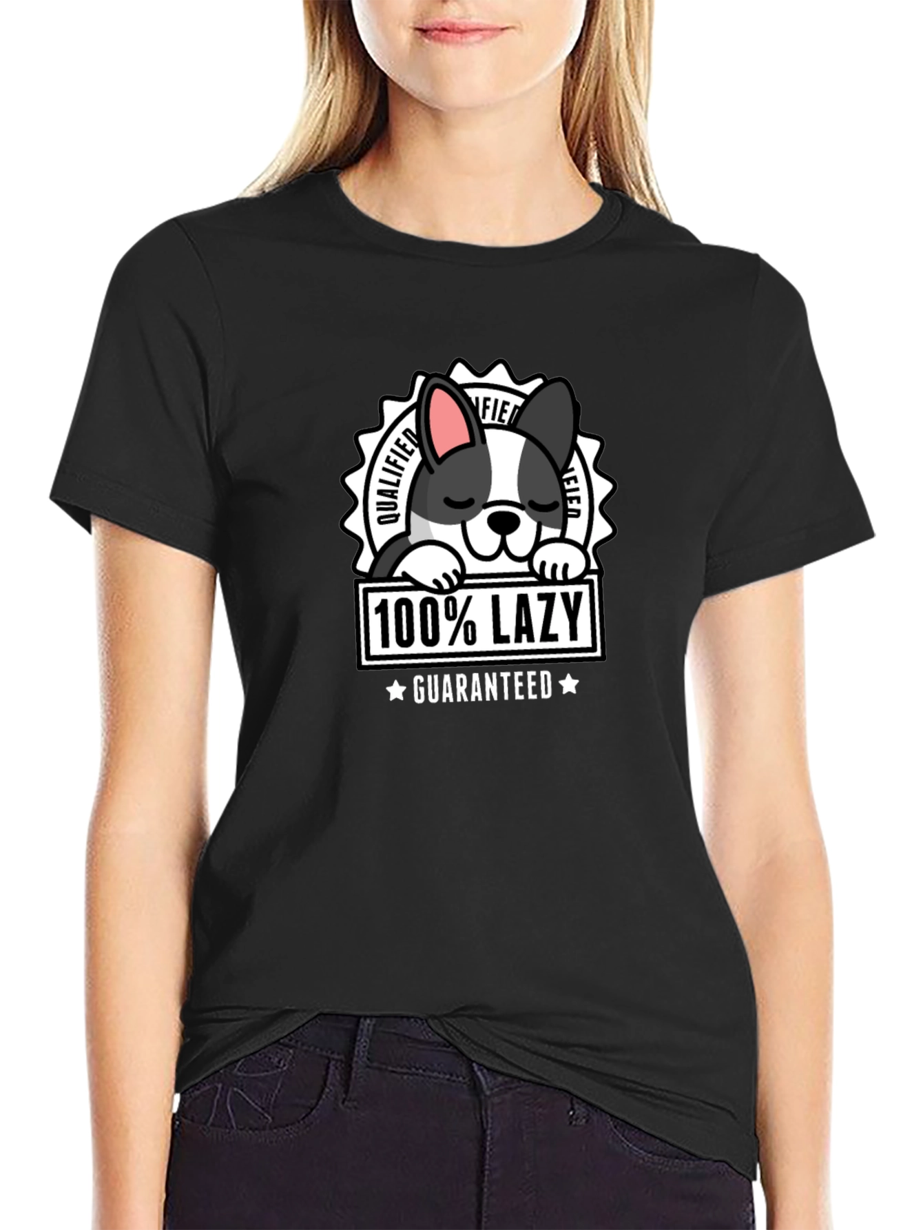 100% Lazy Dog Graphic T-Shirt