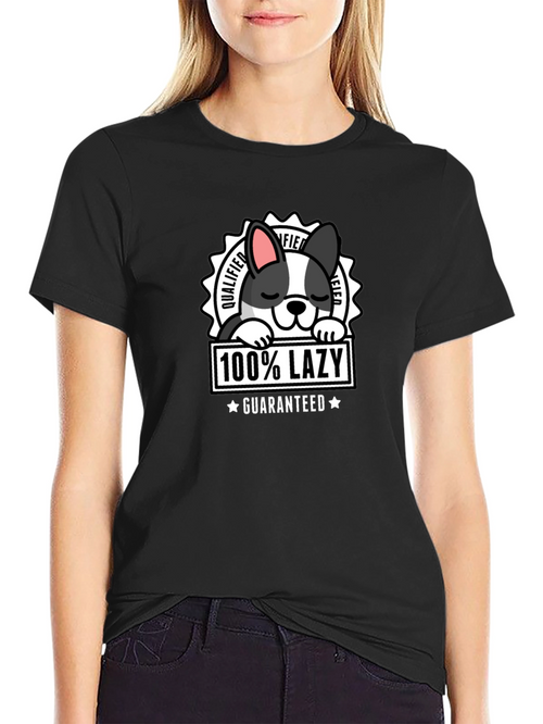 100% Lazy Dog Graphic T-Shirt