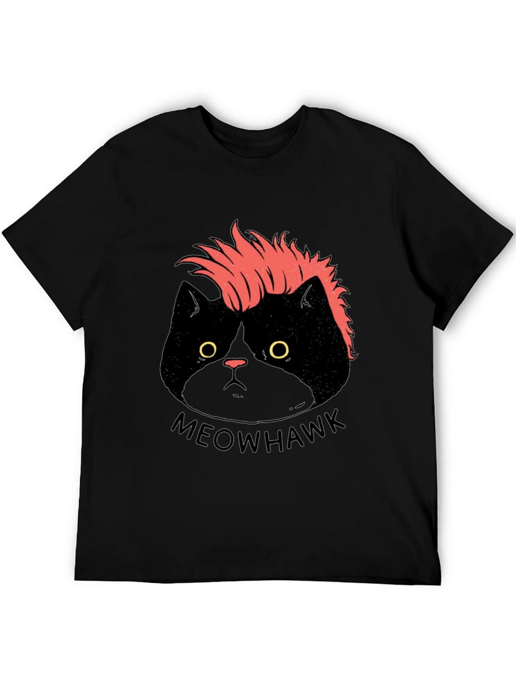 Meowhawk Cat T-Shirt