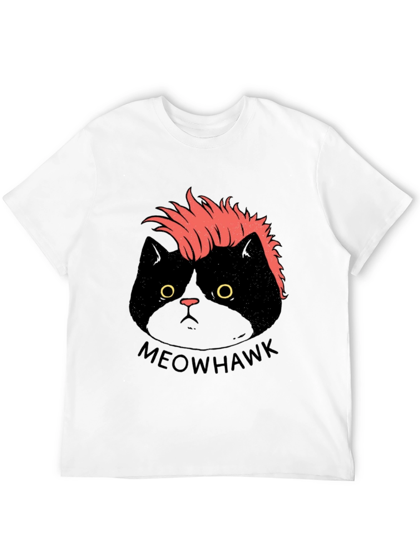 Meowhawk Cat T-Shirt