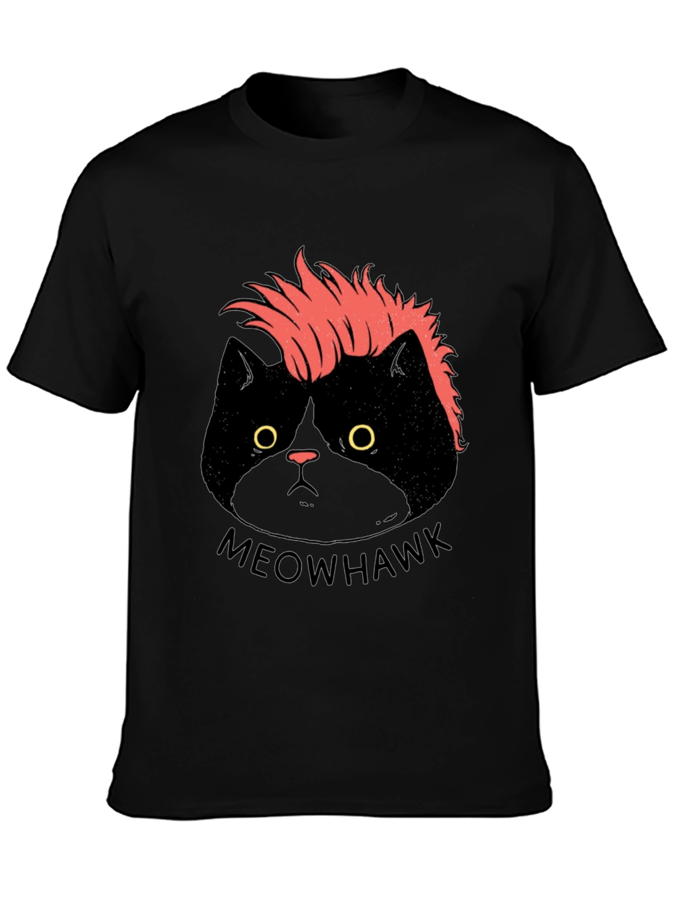 Meowhawk Cat T-Shirt