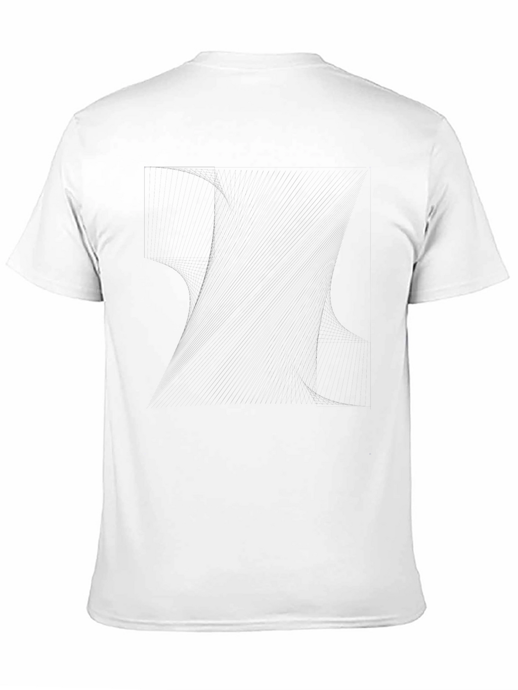 Mens Solid Black Crew Neck T-Shirt