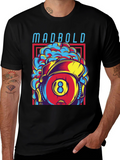 Madbold Eight Ball Graphic Tee - Retro Style