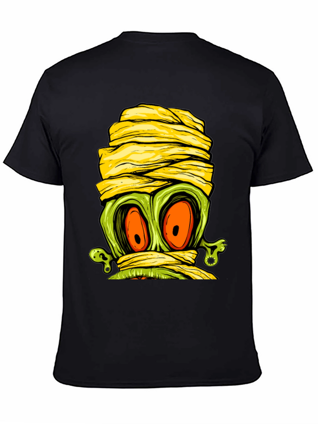 Monster Mummy Graphic Tee - Halloween Shirt
