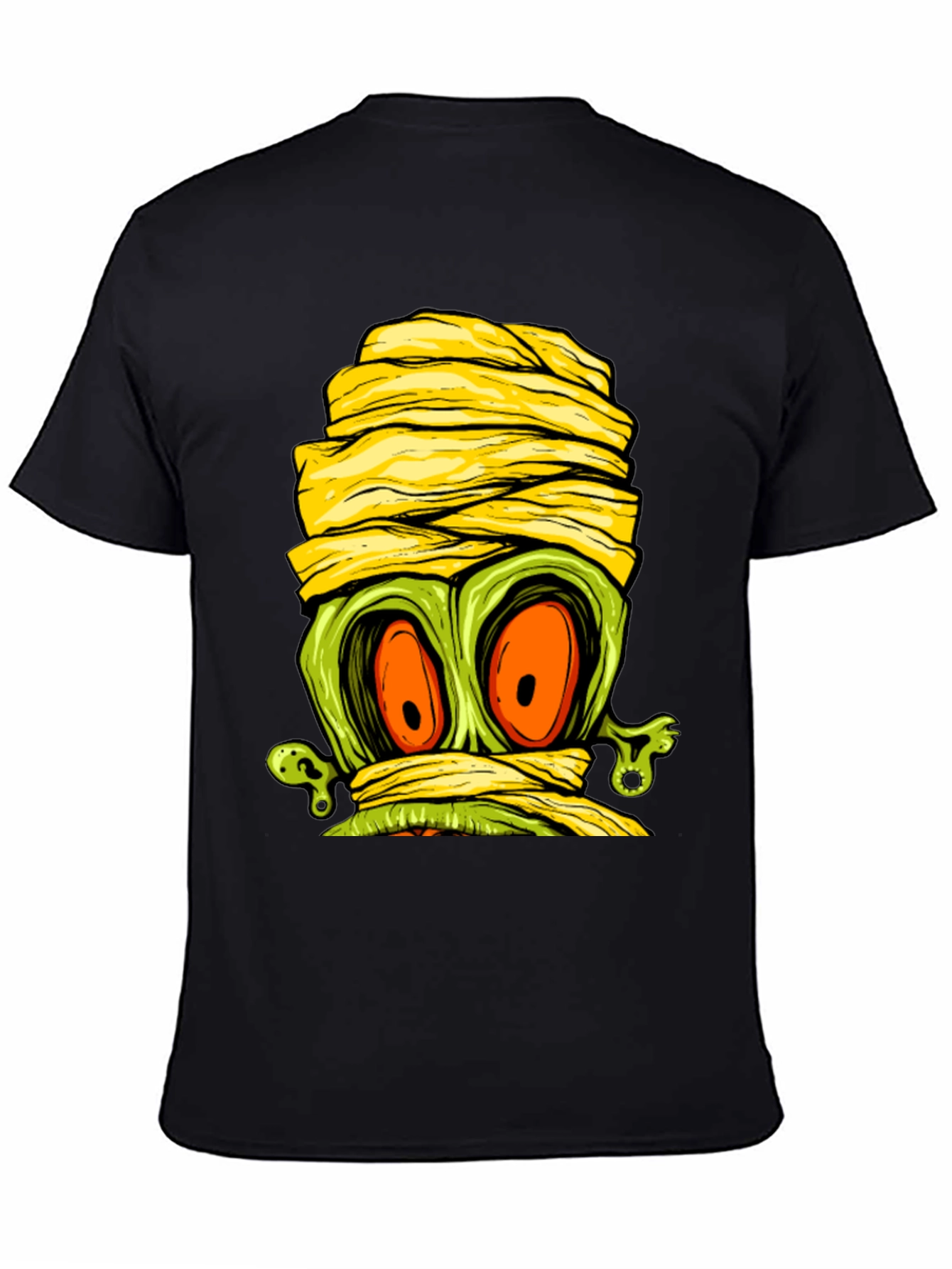Monster Mummy Graphic Tee - Halloween Shirt