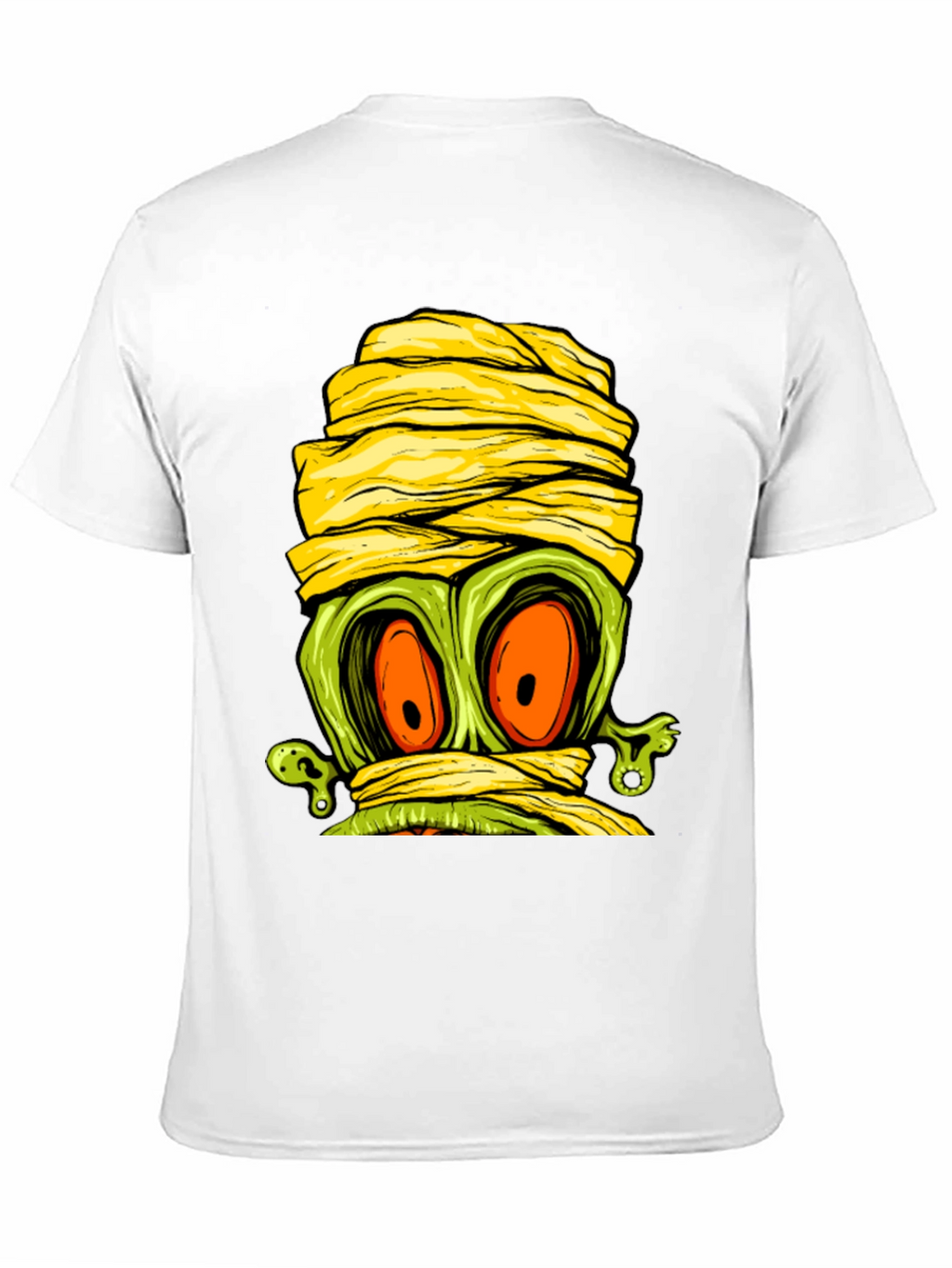 Monster Mummy Graphic Tee - Halloween Shirt