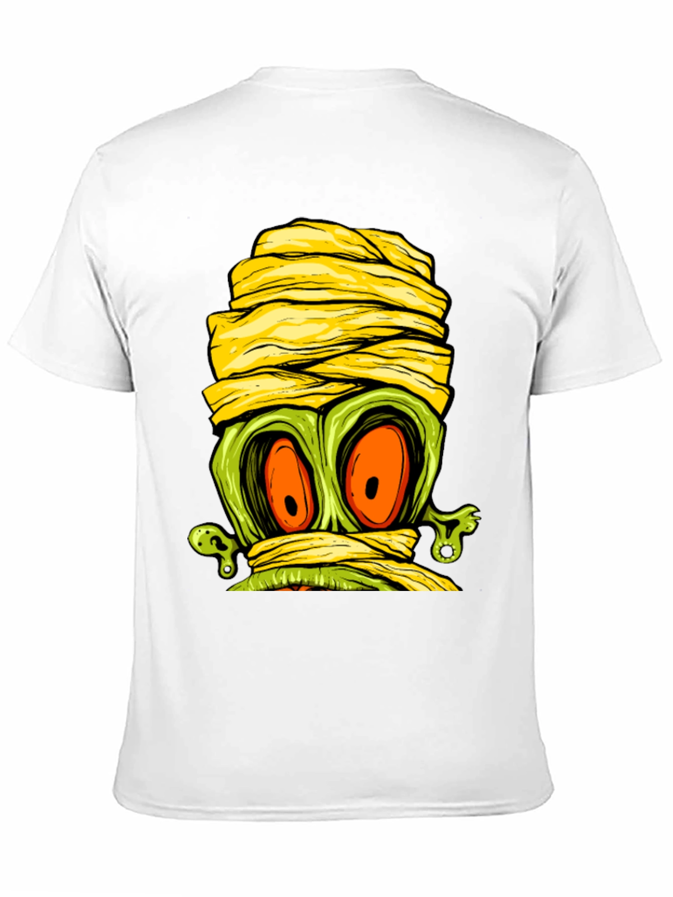 Monster Mummy Graphic Tee - Halloween Shirt