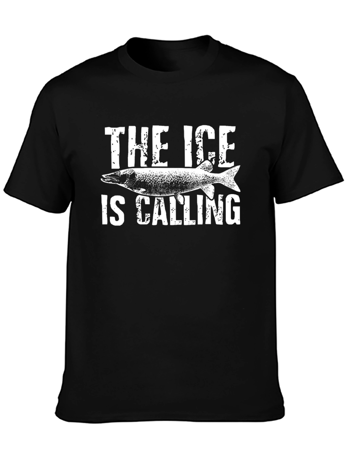 The Ice is Calling Fish Graphic T-Shirt