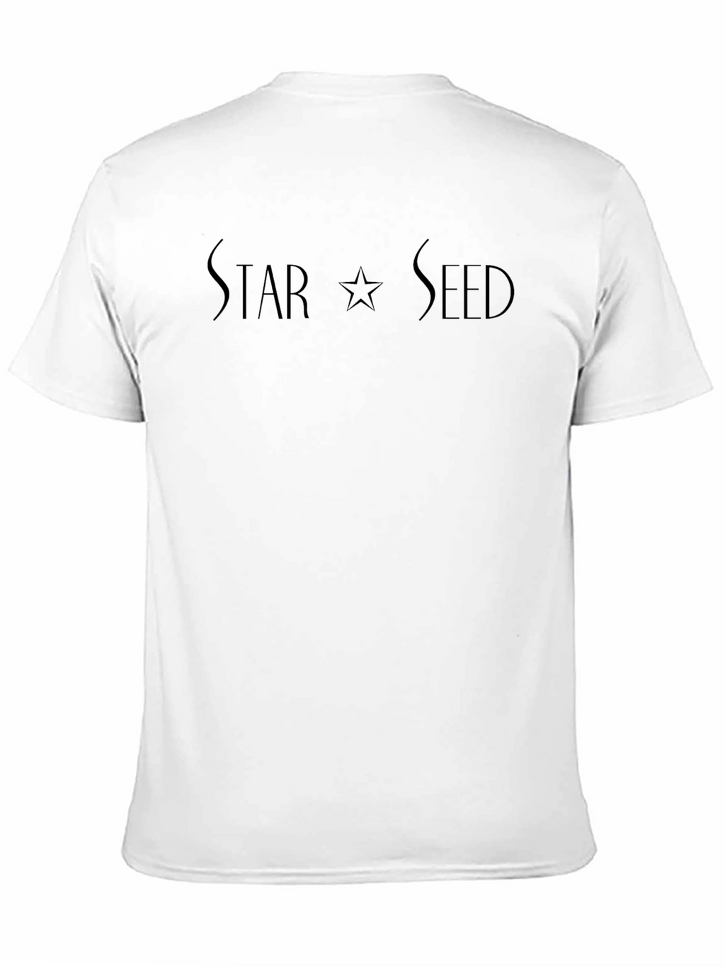 Star Seed Graphic Tee - Modern Black T-Shirt