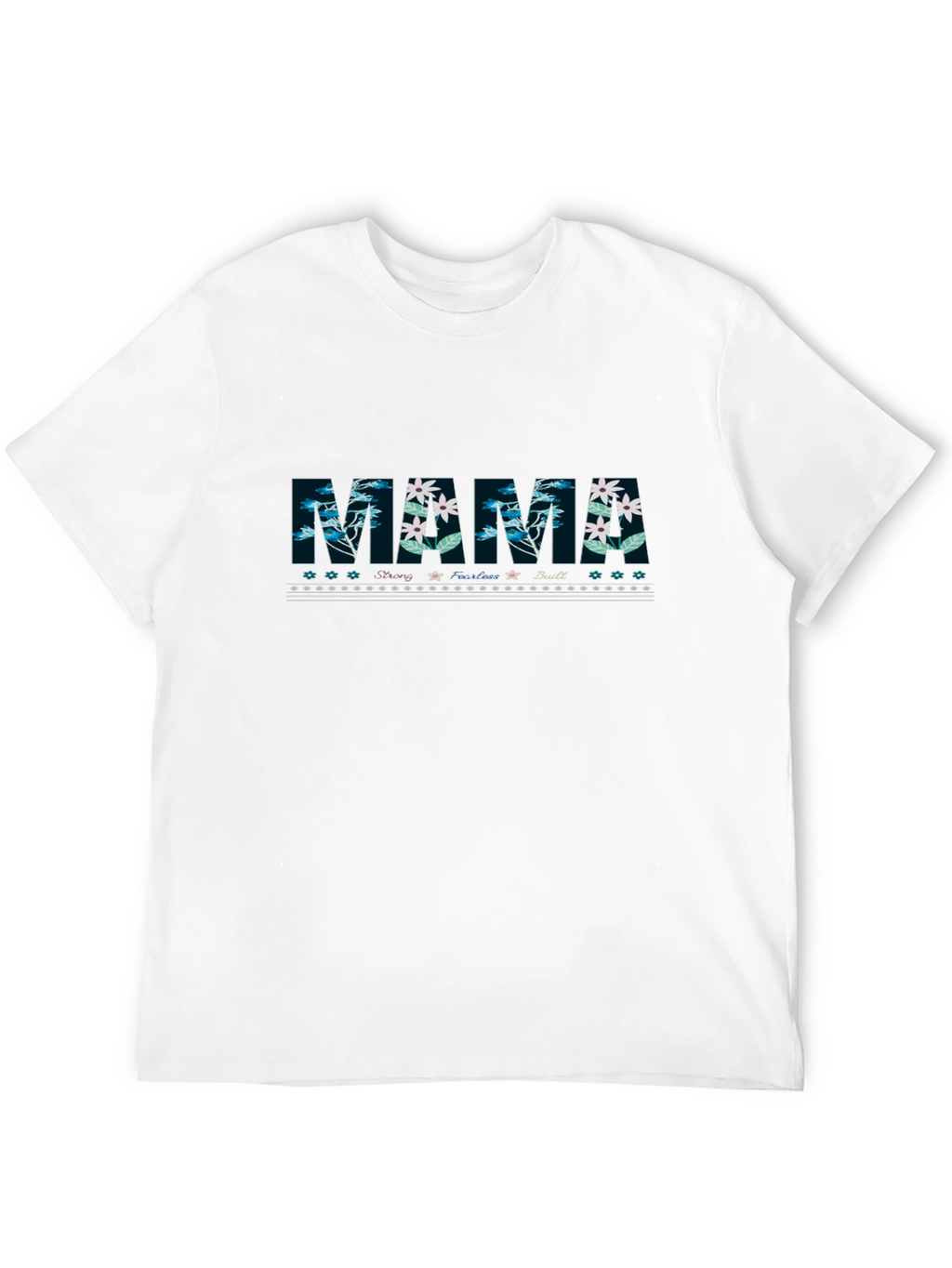 Floral Mama Graphic Tee - Black